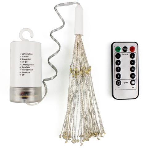 Räjähdyspallo LED-merkkivaloilla (Valkoinen valo)