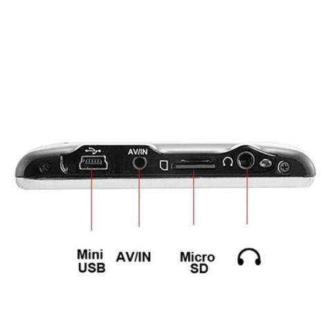 5" GPS‐navigaattori autoon kosketusnäytöllä 