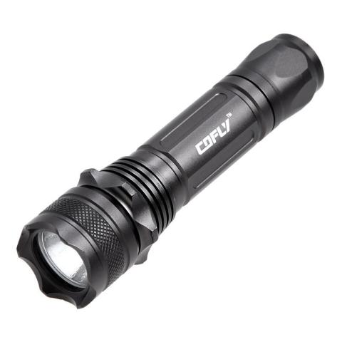 KX-FT10 Cree XR-E Q5 300lm 5-Mode White Flashlight(Grey)