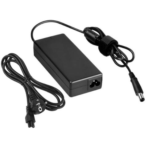 EU Plug AC Adapter 19V 4.74A 90W for HP COMPAQ Notebook, Output Tips: (4.75+4.2)x1.6mm