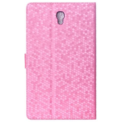 Samsung Galaxy Tab S (SM-T700) 8.4- Hunajakennorakenne nahkainen suojakotelo (Magenta)