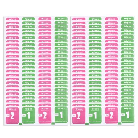 Puhdistusliinoja matkapuhelimen näytön puhdistamiseen, 100 kpl 