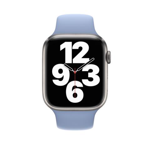 Apple Watch 42/ 44/ 45/ 49 mm rannehihna - vaaleansininen - M/L