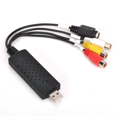 Videokaappari editointiohjelmistolla, USB