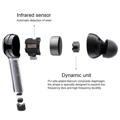 Huawei FreeBuds 3i Bluetooth kuulokkeet (Musta)