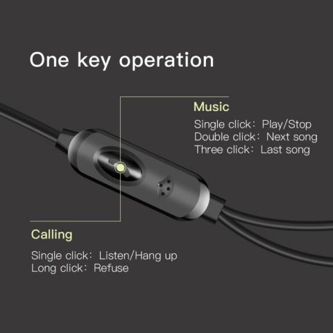In-Ear stereo nappikuulokkeet, valkoinen/ ruusukulta