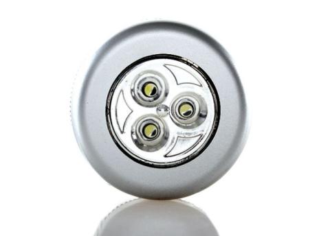 LED valaisin tarrakiinnityksellä, 3 kpl