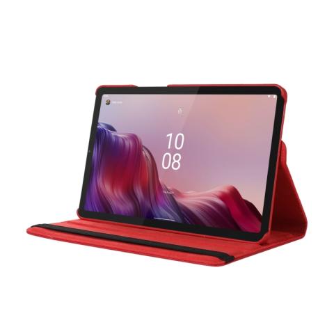 Lenovo Tab M9 kääntyvä suojakotelo - punainen