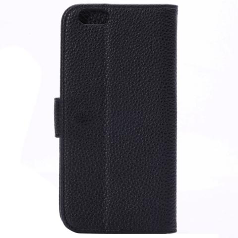 iPhone 6 / 6s suojakotelo korttipaikoilla (Musta)