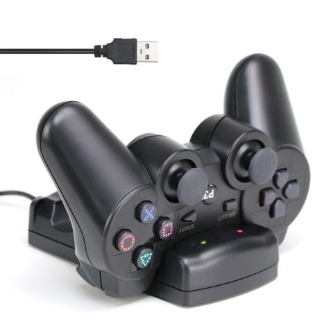 Kahden ohjaimen latausasema PS3:lle