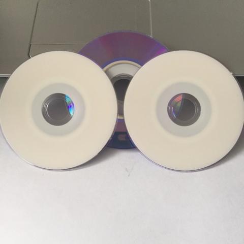 10 kpl tyhjiä Mini DVD-R 1.4Gt/30 minuuttia (Valkoinen)