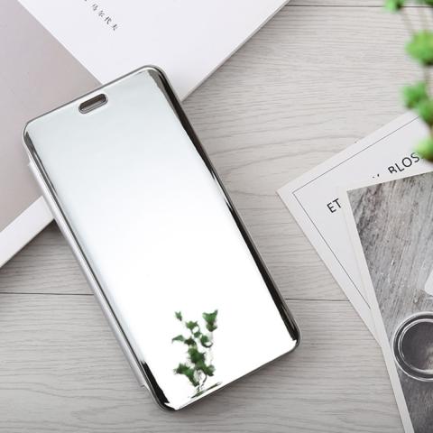 OnePlus 6 vaakatasoon käännettävä suojakotelo (Hopea)