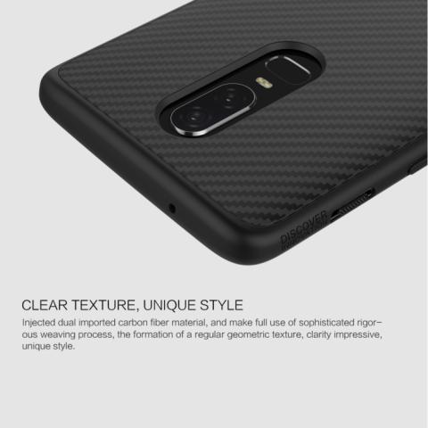 OnePlus 6 suojakuori (Musta)