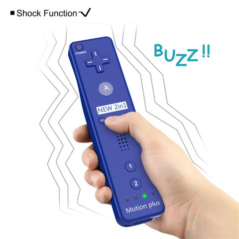 Nintendo Wii apuohjain ohjain ja Nunchuk apuohjain, sininen