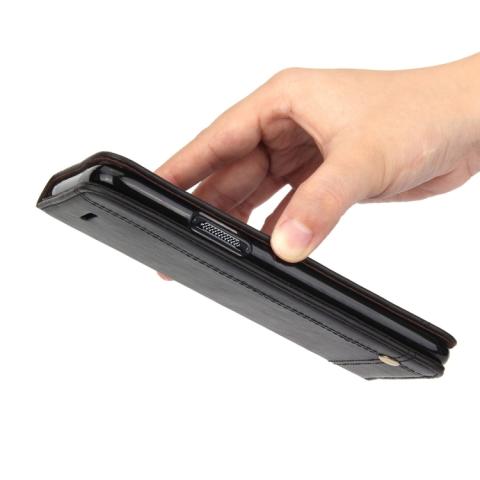 OnePlus 5T nahkakotelo (musta)