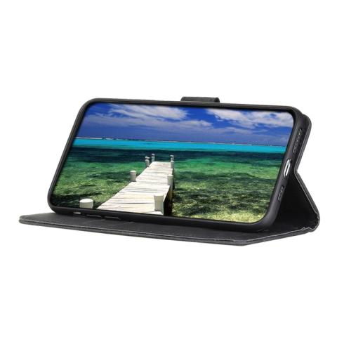 OnePlus Nord CE3 5G tekonahkainen suojakotelo - musta