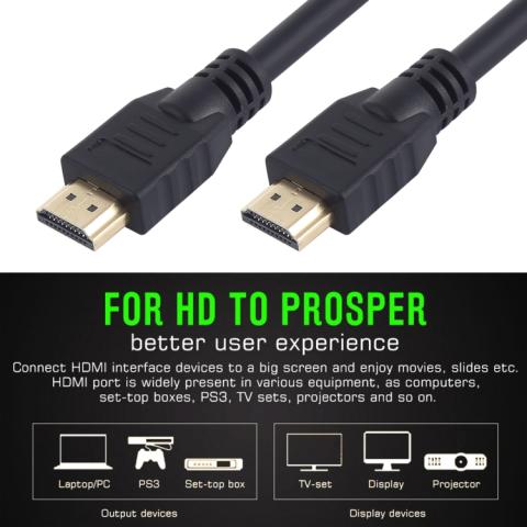 High Speed HDMI 2.0 kaapeli Ethernet-tuella, 5m