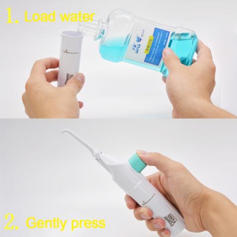 Kannettava suun irrigator 