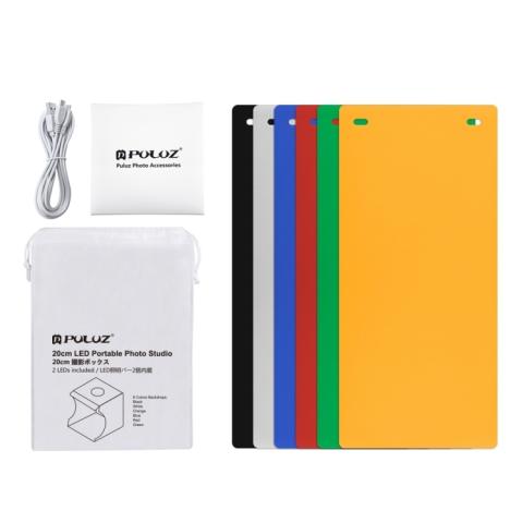 Valokuvauslaatikko, 6 taustaa