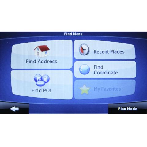 GPS -navigaattori 5 tuuman kosketusnäytöllä