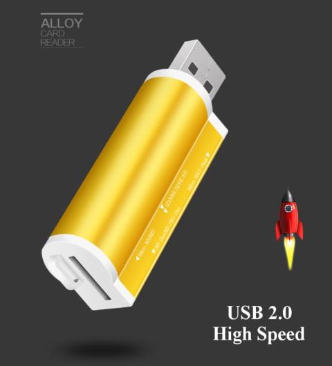 USB 2.0 All in 1 muistikortinlukija