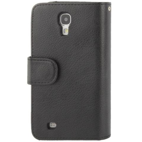 Nahkainen suojakotelo Samsung Galaxy S IV / i9500 (musta)