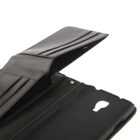 Nahkainen suojakotelo Samsung Galaxy S IV / i9500 (musta)
