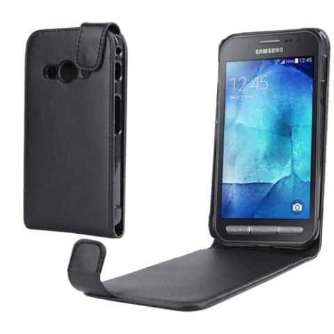 Samsung Galaxy Xcover 3 nahkakotelo (musta) 