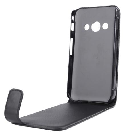 Samsung Galaxy Xcover 3 nahkakotelo (musta) 