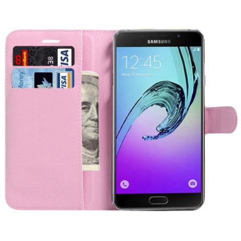 Samsung Galaxy A3 (2017) Nahkainen Suojakotelo 