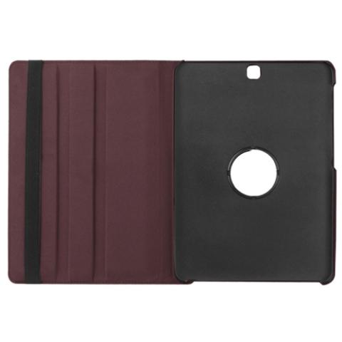 Samsung Galaxy Tab S2 9.7 tuumaa - 360 astetta kääntyvä suojakotelo, ruskea