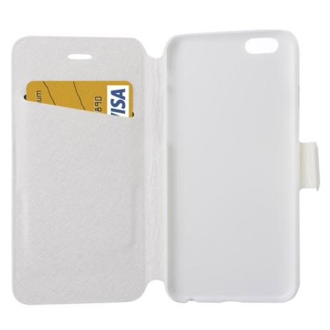 iPhone 6 / 6s suojakotelo korttipaikoilla (Valkoinen)