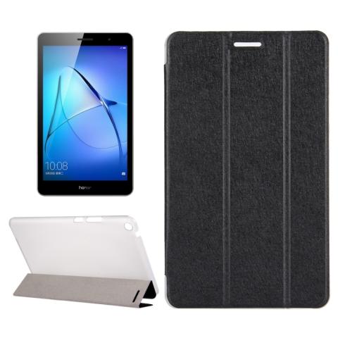 Huawei MediaPad T3 8 silkki tekstuurinen suojakotelo (musta)