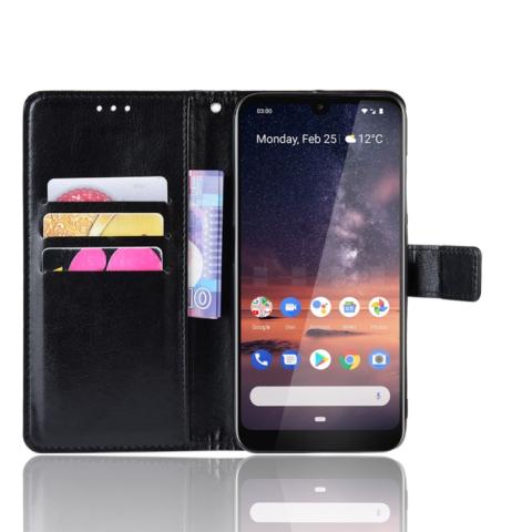 Nokia 3.2 lompakkokotelo (musta) 