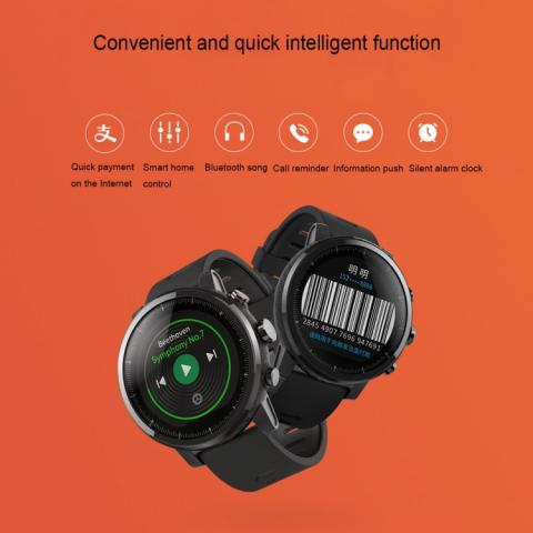 Xiaomi Huami Amazfit Stratos (Musta)