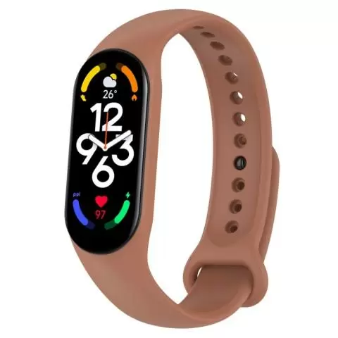 Xiaomi Mi Band 7 rannehihna - ruskea