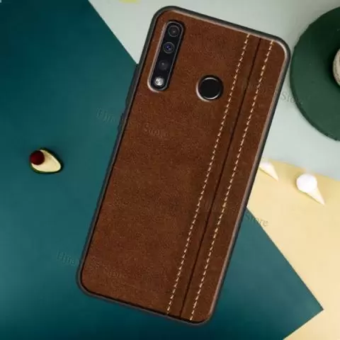 Huawei Honor 8X iskunkestävä suojakuori (Tummanruskea)