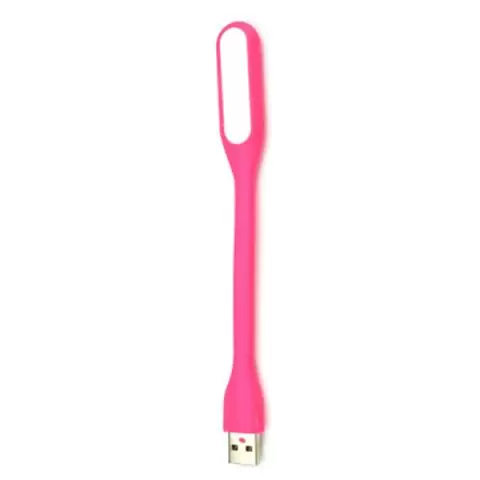 USB Lamppu - vaaleanpunainen