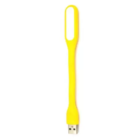 USB Lamppu - keltainen