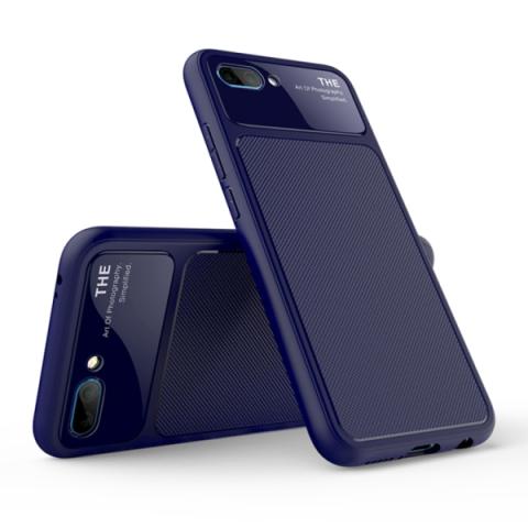 Huawei Honor 10 TPU lasi-kotelo (Sininen)