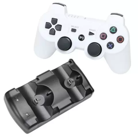 Kahden ohjaimen latausasema PS3:lle