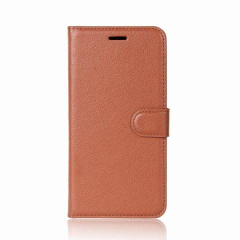 Nahkainen suojakotelo OnePlus 5T , ruskea
