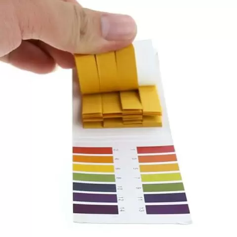 PH:n testipaperia, alkalinen happamuusmittausanalyysi, 80 kpl:tta