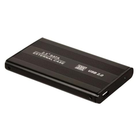 USB 2.0 ulkoinen kotelo 2,5 tuumaa, SATA kovalevyille