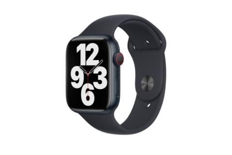 Apple Watch 42/ 44/ 45/ 49 mm rannehihna - musta - M/L