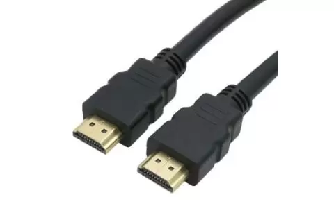 HDMI-kaapeli 1 m, HDMI uros – HDMI uros, 19-pin