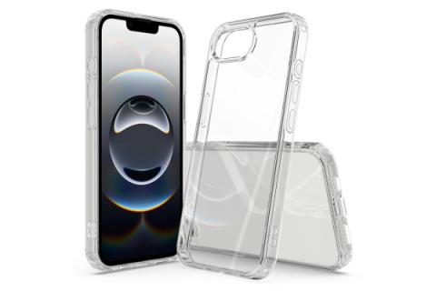 iPhone 16e -suojakuori, läpinäkyvä