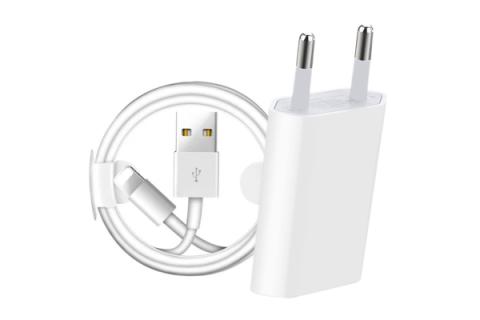 USB laturi Lightning kaapelilla, 3 m