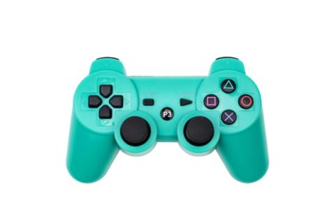 Langaton peliohjain PS3:lle, vihreä