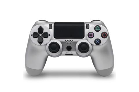 PS4 yhteensopiva langaton peliohjain, hopea